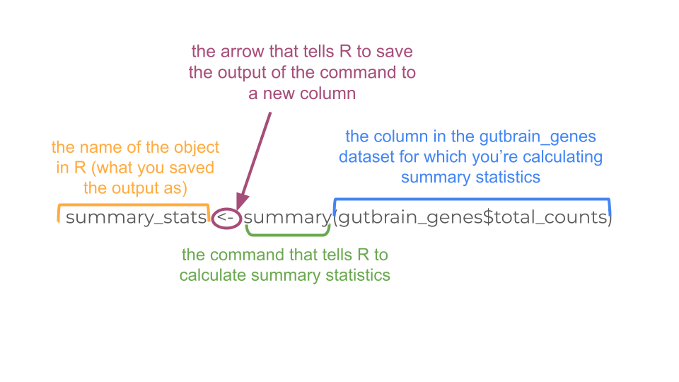 You can also save the output of the summary command as a new object.