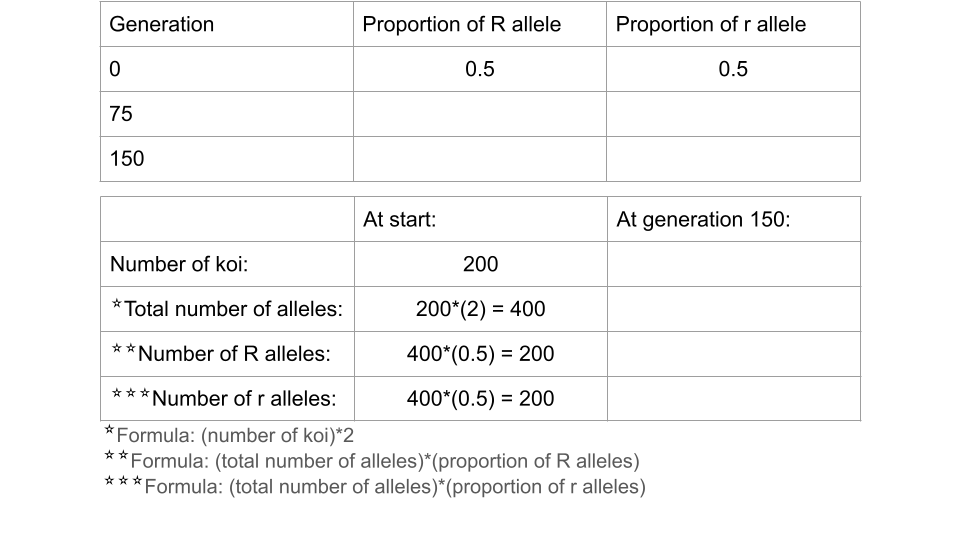 Table showing the information you should collect.